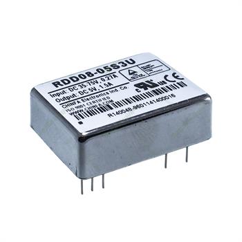 مبدل ولتاژ چینفا 1/5 آمپر CHINFA RDD08-05S3U DC/DC IN:35-75V OUT:5V