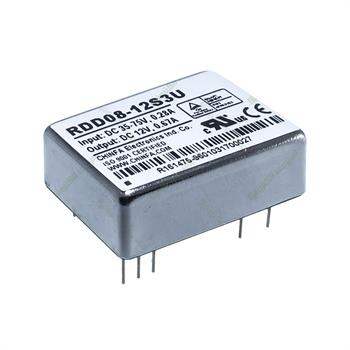 مبدل ولتاژ چینفا 670 میلی آمپر CHINFA RDD08-12S3U DC/DC IN:35-75V OUT:12V