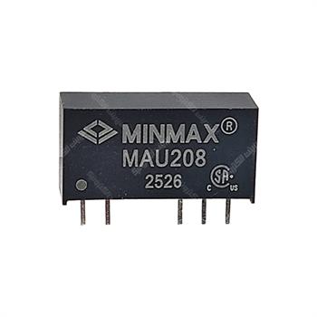 مبدل ولتاژ مینمکس 42± میلی آمپر  MINMAX MAU208 DC/DC IN 5V OUT ±12V  