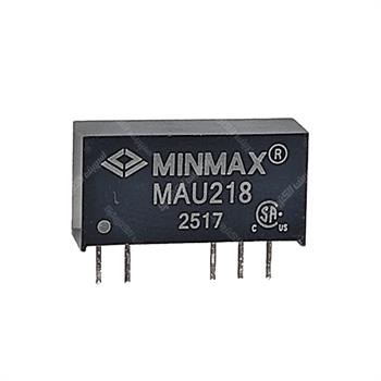 مبدل ولتاژ مینمکس 42± میلی آمپر  MINMAX MAU218 DC/DC IN 12V OUT ±12V  