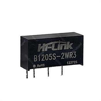 مبدل ولتاژ های لینک 2وات 400میلی آمپر HI-LINK B1205S-2WR3 DC/DC IN 12V OUT 5V 