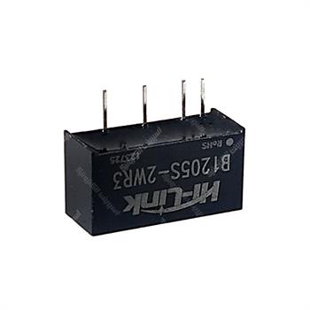 مبدل ولتاژ های لینک 2وات 400میلی آمپر HI-LINK B1205S-2WR3 DC/DC IN 12V OUT 5V 