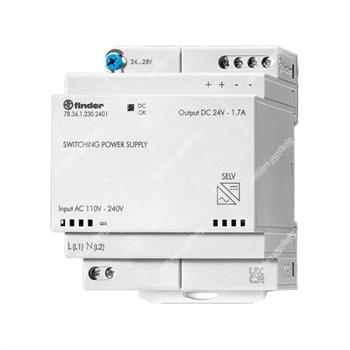 منبع تغذیه 36 وات  24VDC فیندر FINDER 78.36.1.230.2401