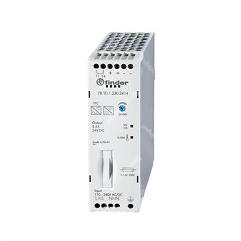 منبع تغذیه 130وات 24VDC فیندر FINDER 78.1D.1.230.2414
