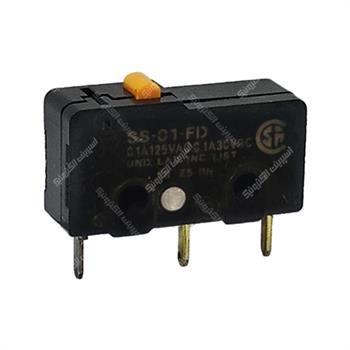 میکروسوئیچ بدون اهرم پایه سوزنی امرون 0.1 آمپر OMRON SS-01-FD
