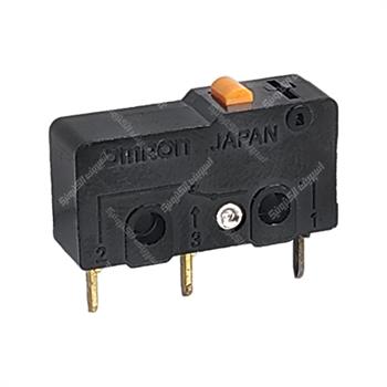 میکروسوئیچ بدون اهرم پایه سوزنی امرون 0.1 آمپر OMRON SS-01-FD