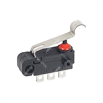 میکروسوئیچ ضد آب ریز اهرم منحنی 