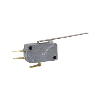 میکروسوئیچ طوسی خیلی نرم 5 آمپر اهرم بلند 5 سانت G5S05 
