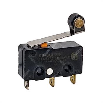 میکروسوئیچ غلطک دار امرون 5 آمپر 3 پایه فیش خور لحیمی OMRON SS-5GL2-F