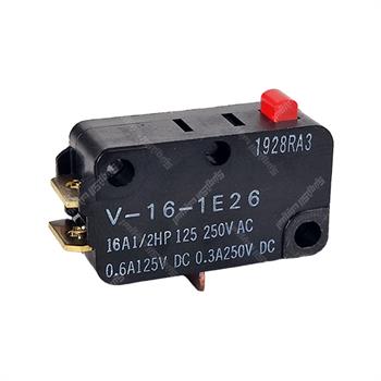 میکروسوئیچ فیش خور بدون اهرم امرون 16 آمپر 3 پایه  OMRON V-16-1E26