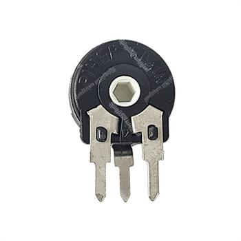 پتانسیومتر 3 پایه ایستاده 470 کیلو اهم  10 میلیمتر اسپانیایی برند پیر  PIHER PT-10 470K