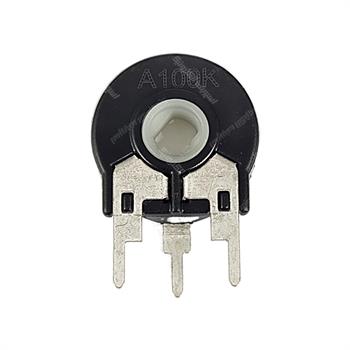 پتانسیومتر 3 پایه ایستاده 100 کیلو اهم  15 میلیمتر اسپانیایی برند پیر  PIHER PT-15 100K