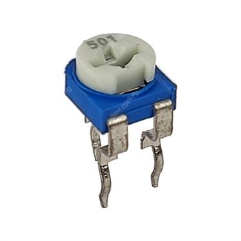 پتانسیومتر 3پایه  پاناسونیکی خوابیده پلاستیکی 500 اهم 501