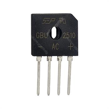 پل دیود شانه ای 25آمپر GBU2510 