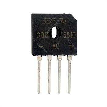 پل دیود  شانه ای 35 آمپر GBU3510 