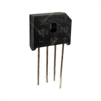 پل دیود شانه ای 10 آمپر 1000ولت KBU1010