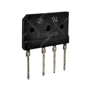 پل دیود  شانه ای 800 ولت  25 آمپر BJ25-08 