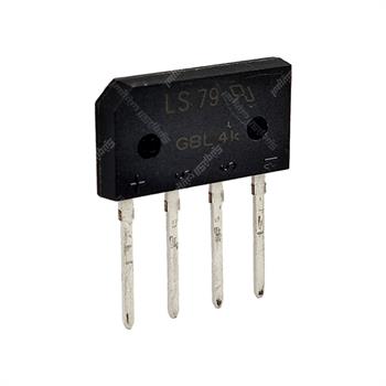 پل دیود شانه ای 800 ولت 4 آمپر GBL4K 