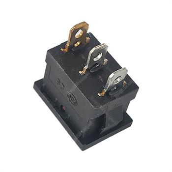 کلید راکر چراغ دار 2حالته 3پایه 6 آمپر KCD1