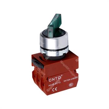 کلید یکطرفه چراغ دار سی ان تی دی قطر 22  CNTD C2SIL-F2-1NO  